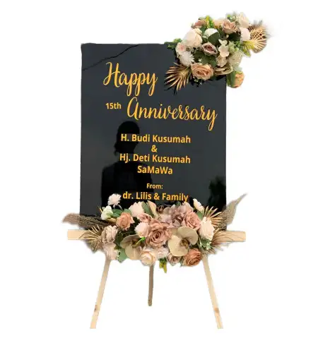 Papan Bunga Akrilik Sukatali