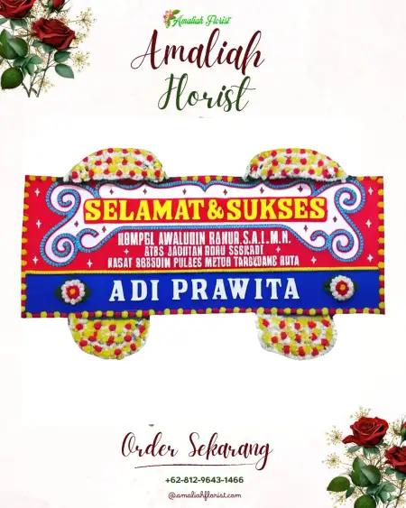 Papan Bunga Ucapan Selamat Sukatali